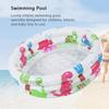 Cartoon Dinosaur Pattern Round PVC Inflatable Swimming Pool Bathtub for Children Kid