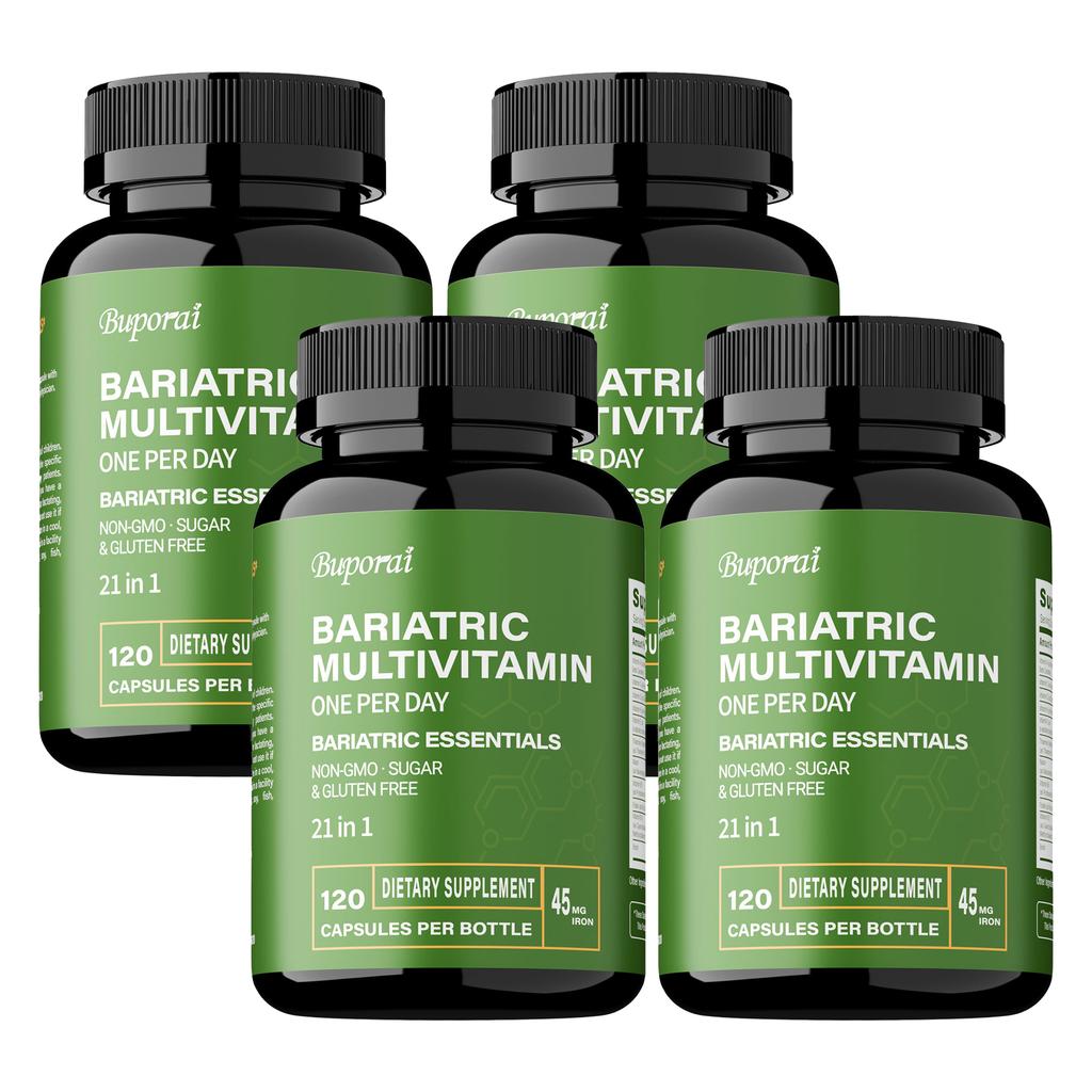 Capsule Multivitaminiche, Formula 21-in-1, Supporta i Livelli di Ferro, Adatto per Uomini e Donne