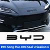 Для BYD Song Plus Для BYD Song Plus DMI Чорний Передній Емблема Модифікація Чорний Воїн Значок Автомобіля Стилі Покриття Емблема