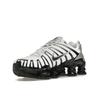 Nike Shox TL Unisex Metallic Silver White Wolf Grey Black HQ4049-001