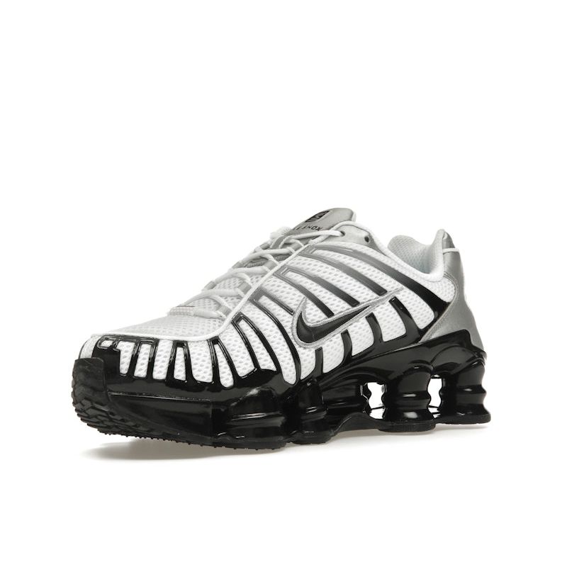 Nike Shox TL Unisex Metallic Silver White Wolf Grey Black HQ4049-001