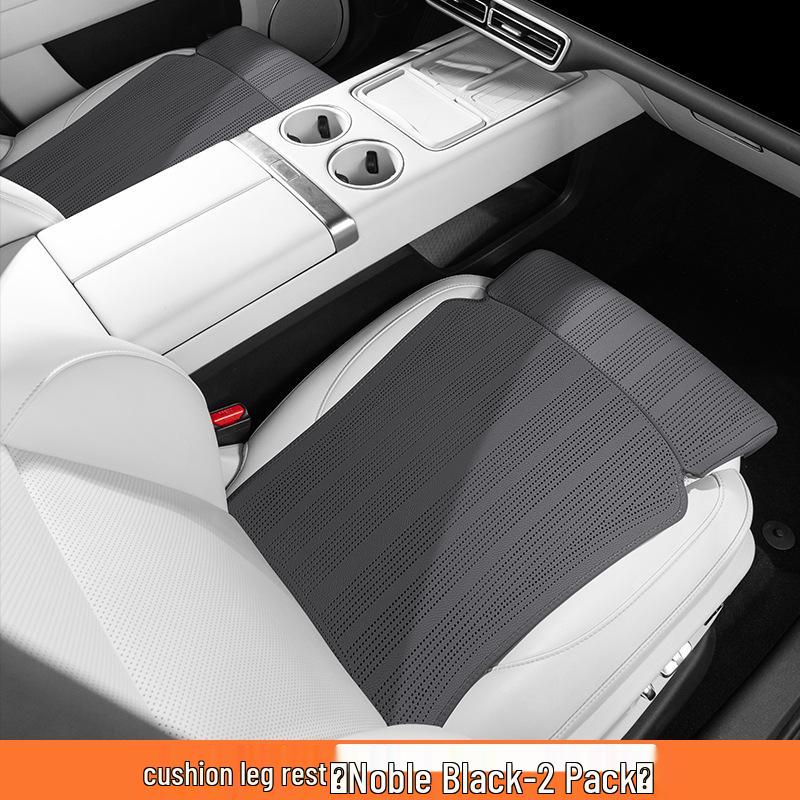 GM Perforated Cushion with Integrated Leg Rest for Car Interior Comfort