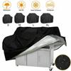 S-XL BBQ-Abdeckungen, strapazierfähig, wasserdicht, für Terrassengrill, Gas, Smoker, Grill, Garten