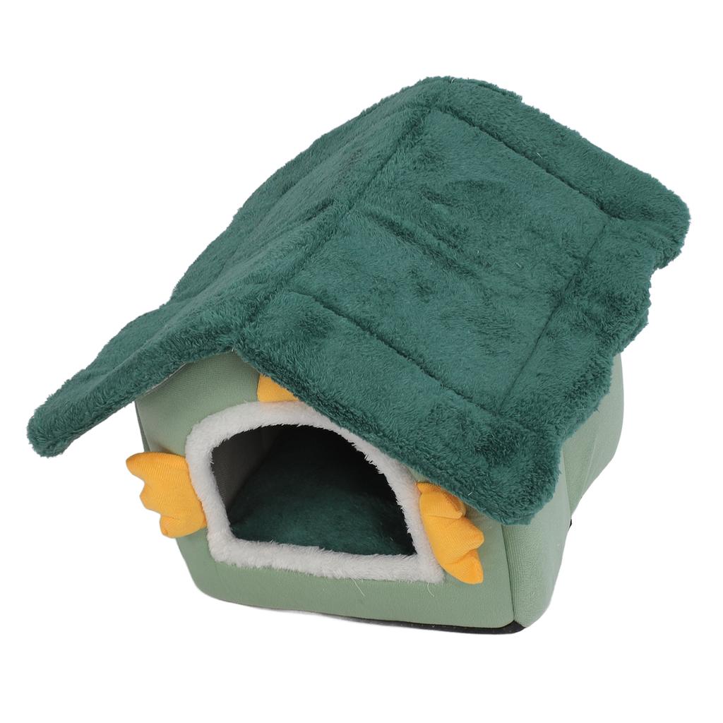 Pet Bed House Soft Warm Cat Bed Cave Detachable Cozy Dog House for Hamsters Rabbits Raccoons Skunks