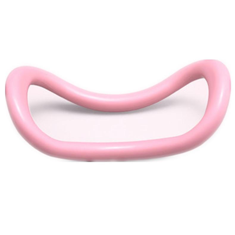 Pierścień do jogi w kolorze błyszczącego różu, pierścień do pilatesu, wielokolorowy pierścień do rozciągania otwartych ramion i powięzi pleców, pierścień do masażu jogi