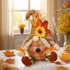 Thanksgiving Harvest Sunflower Scarecrow Plush Doll Decor