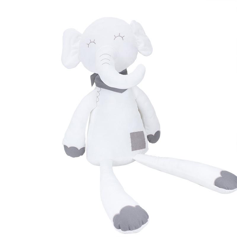 BBSKY Baby Bow Long-Legged Rabbit Large Soothing Sleep Companion Doll