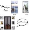 Magnetic Mesh Door Curtain For Summer Mosquito Protection, Ideal For Kitchen, Living Room, Bedroom