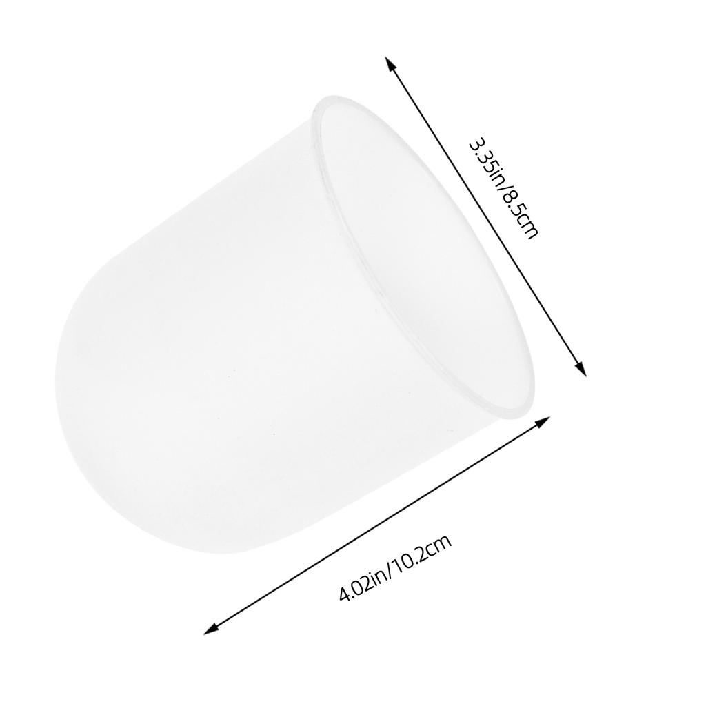 2 porta scopino per WC in plastica, dimensioni compatte, organizer per strumenti di pulizia del bagno, design elegante