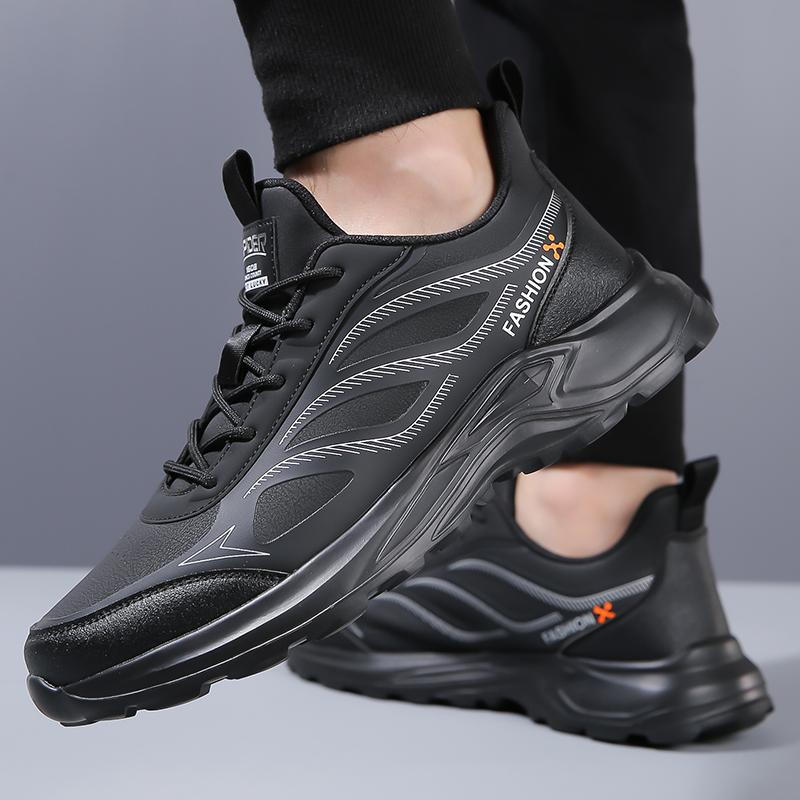 Autumn and Winter New Casual Men's Shoes  Sports Shoes  Anti Slip and Wear-resistant  All Season Outdoor Rebound Running Shoes