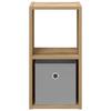 Nightstand Artisan Oak 25.5 X 22 X 49.5 Cm Engineered Wood