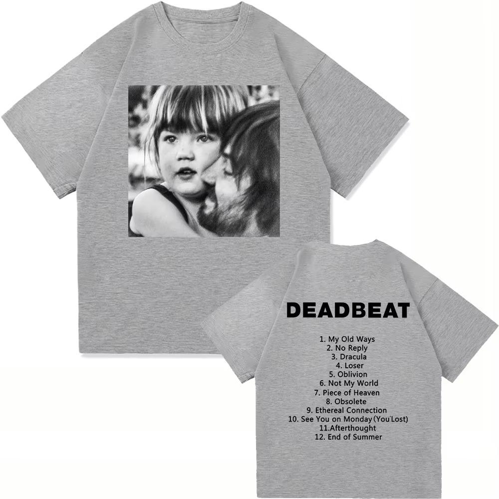2025 Tame Impala Deadbeat Nové Album Tričko Deadbeat Tourist Pánské Tričko Harajuku Vysoce Kvalitní Bavlněné Oblečení Tričko