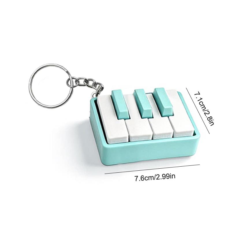 3D Printed Pla Piano Keyboard Clicker Press Type Finger Fidget Toy Stress Relief Decompression Button Relax Gift