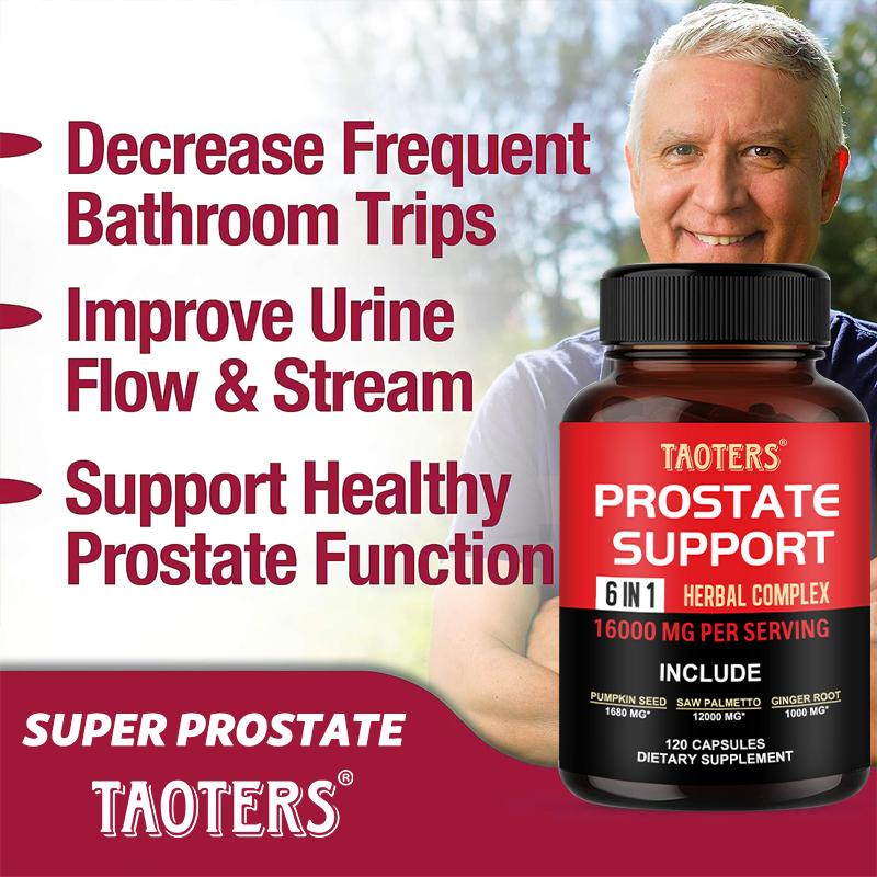 Taoters Pumpkin Seed Compound Capsules Reduce Urinary Urgency 120 Capsules