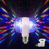 Magic 6W LED Double-headed B22 E27 Crystal Ball Disco Lamp Rotating Bulb Stage Light Bulb