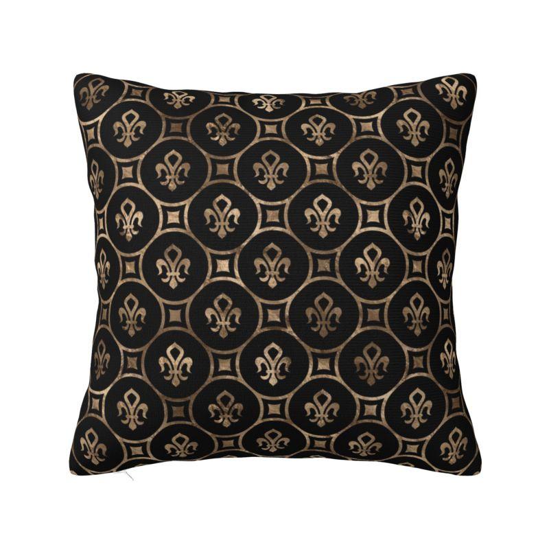 Custom Royal Standard Napoleon France Flag Pillow Case French Empire Coat Of Arms Chair Cushion Cover Square Pillowcase