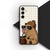 Cover for Apple iPhone 17 Pro XS Max Air 6 7 8 Plus 5 + SE 2022 SE2 16E 8+ Casing Phone Case Anime Wallpaper Capybaras Cartoon
