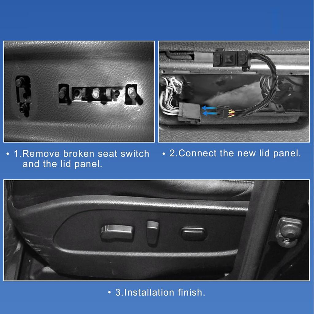 Truck Accessories Seats Power Switch Replacement Power Seats Adjustment Tilt Control Switch F7UZ14A701AA