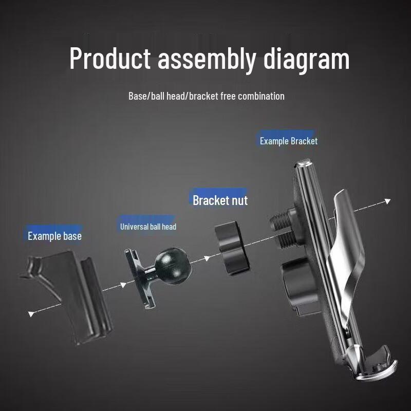 OIMG Car Phone Holder Air Vent Hook