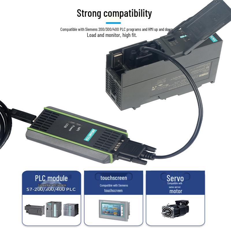 Siemens S7-200/300 PLC USB-MPI/PPI Programming Cable 0CB20