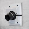 HVAC Wall Penetration & Line-Set Cover Kit 2-Piece Pipe Hole Cover with Soft Gasket for HVAC/Mini Split AC Easy Install On Wall