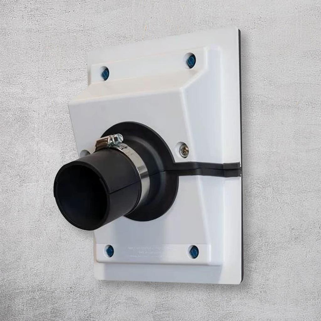 HVAC Wall Penetration & Line-Set Cover Kit 2-Piece Pipe Hole Cover with Soft Gasket for HVAC/Mini Split AC Easy Install On Wall