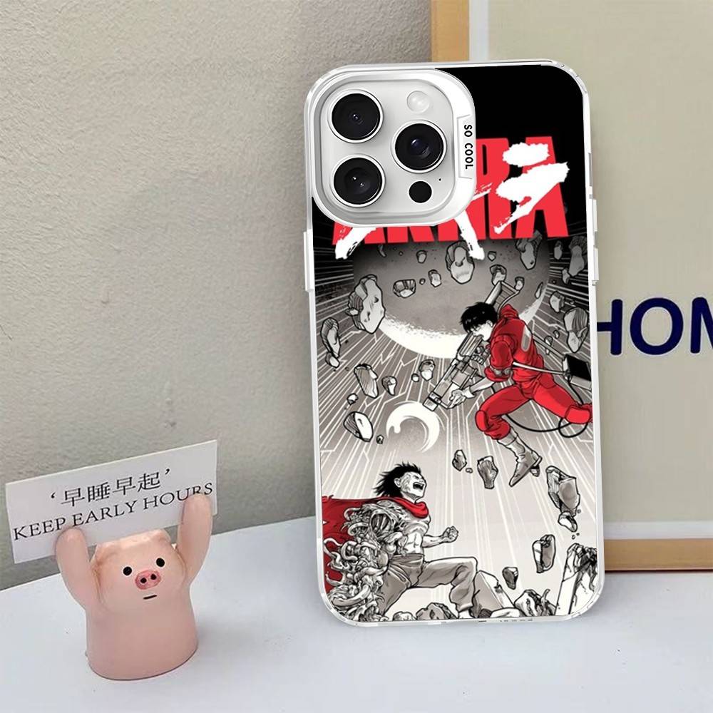 Japanese Anime A-akira Cartoon Phone Case For IPhone 16 15 14 13 12 11 Pro Max X XR XSMAX 8 7 Plus Matte Shockproof Back Cover