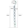 1/5Pcs Stainless Steel Clothes Hanger Organizer Space-Saving Foldable Wardrobe Rack For Efficient Clothing Storage
