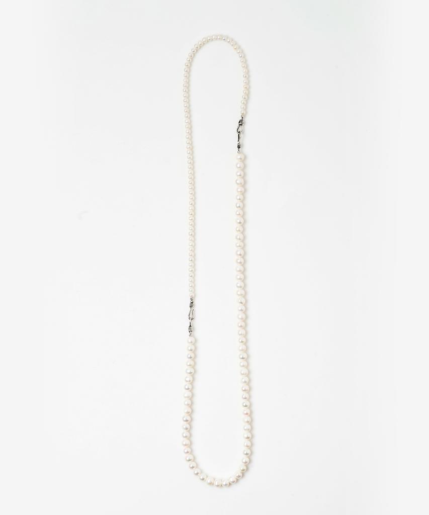 Marta Antique Pearl Long Necklace