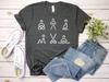 Yoga Positions Graphic Tshirt / Namaste - Workout Clothes / Fitness Exercise T-Shirt Women / Yoga Lovers Tshirt