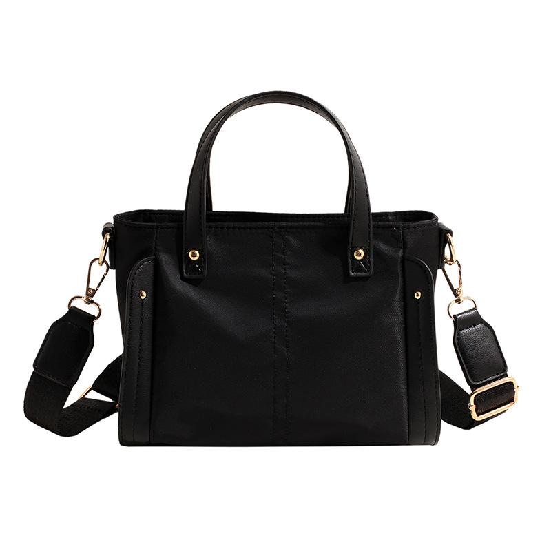 Casual Nylon Bag Women's New Fashion Messenger Bag Solid Color Handbag Tote Bag