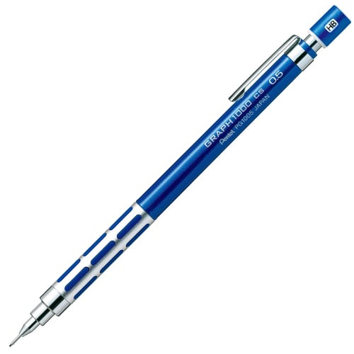 Pentel Mechanical Pencil Graph 1000CS XPG1005CSC Blue