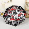 Mystic Forest Mushrooms Glow 8 Ribs Compact Design Perfect for Outdoor Adventures Outdoor Accessory