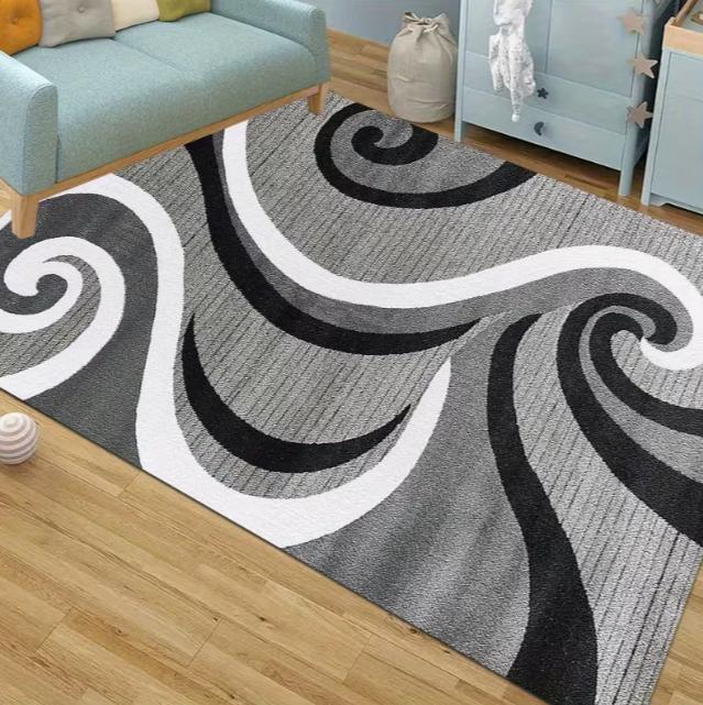 Regional Floor Mat with Modern and Block Splicing Carpet Suitable for Bedrooms Living Rooms Offices Indoor Gaming Rooms Carpets