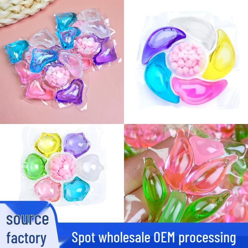 3-in-1 Laundry Pods: Scent Booster, Stain Removal, Antibacterial, Anti-Mite, Three/Five-Chamber Beads - In Stock