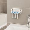 Wall Mounted Toothbrush Storage Rack 4 Slots Electric Toothbrush Holder  Home