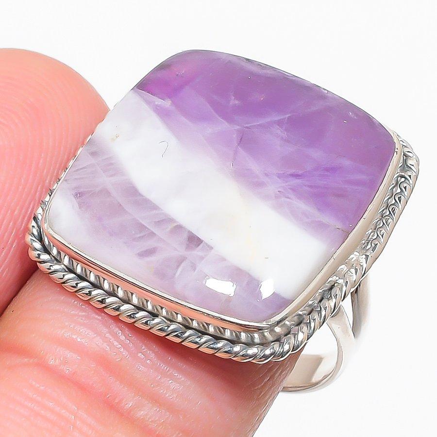 

Кольцо из стерлингового серебра 925 пробы с натуральным камнем Тиффани S.8 Q9B98