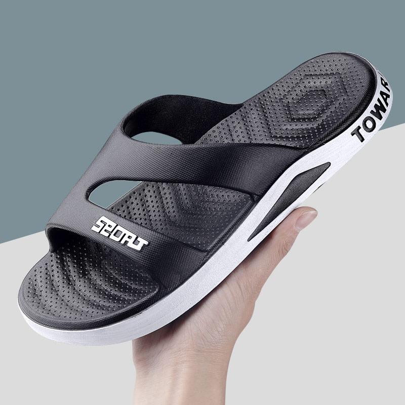 Pánské pantofle, letní outdoorové módní pánské pantofle, sandály s tlustým dnem, protiskluzové vodotěsné plážové pantofle do koupelny