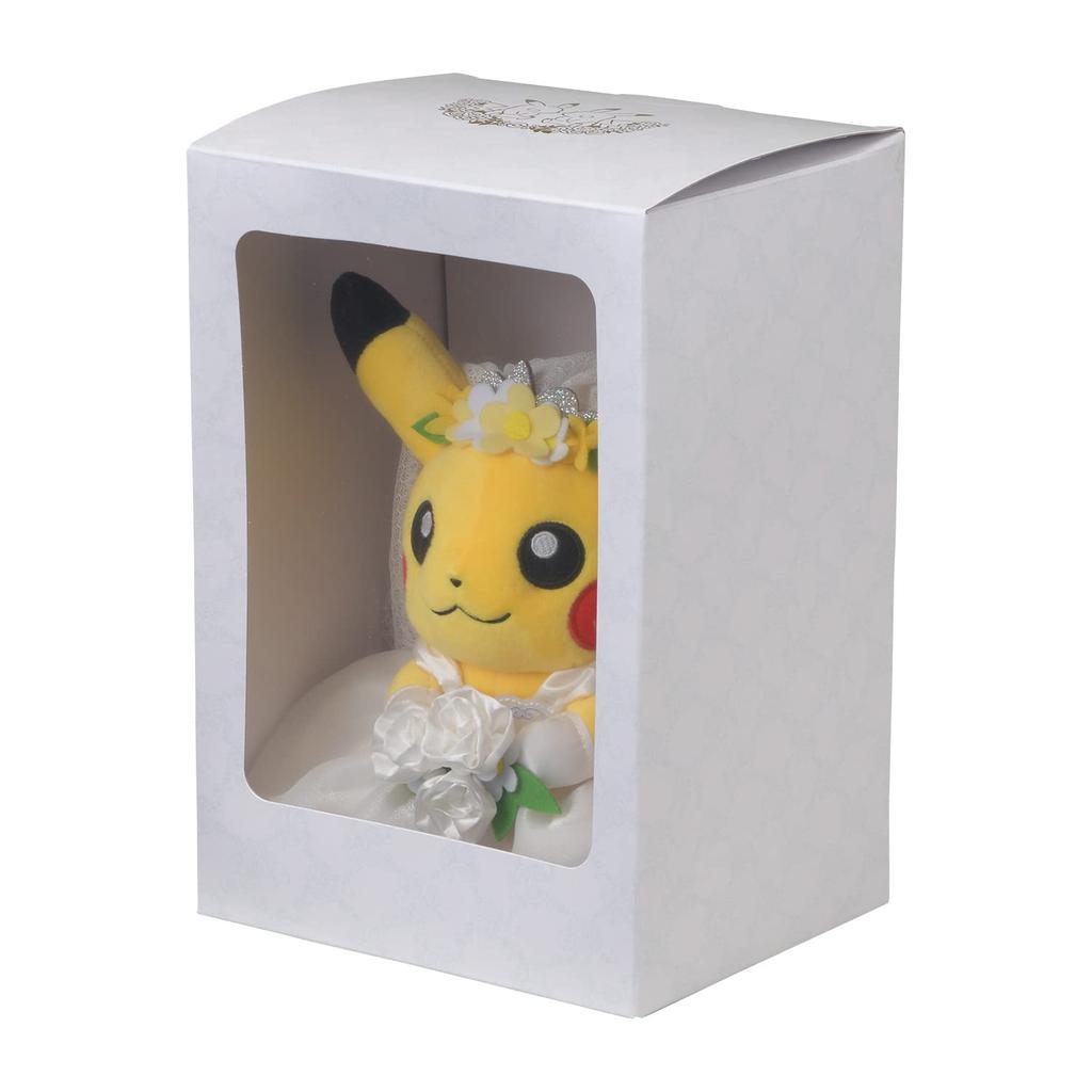 Center Original Plush Toy Pikachu Female Garden Wedding 20 X 16 X 13 Cm X W X Pokémon Pokémon (H D)