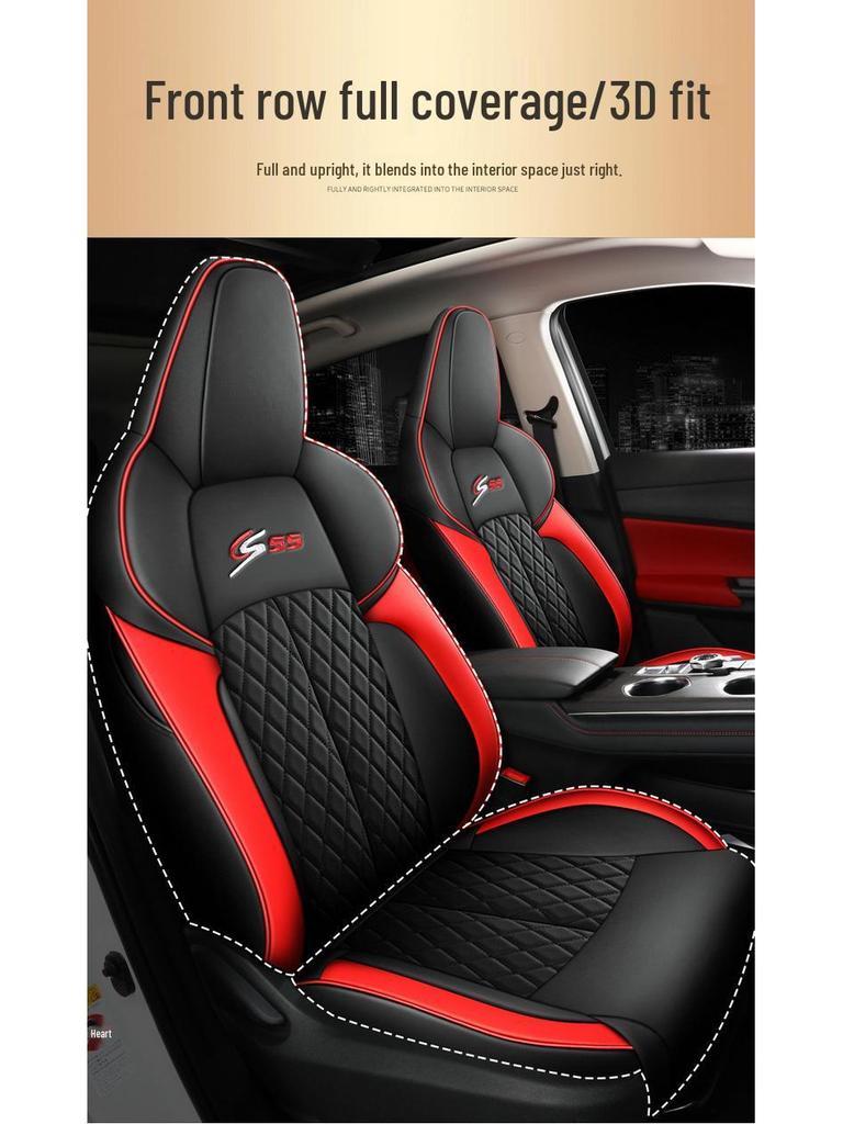 CS55PLUS Third-Gen Seat Cover: Luxurious, Lightweight, Full-Coverage Cushion for All Seasons
