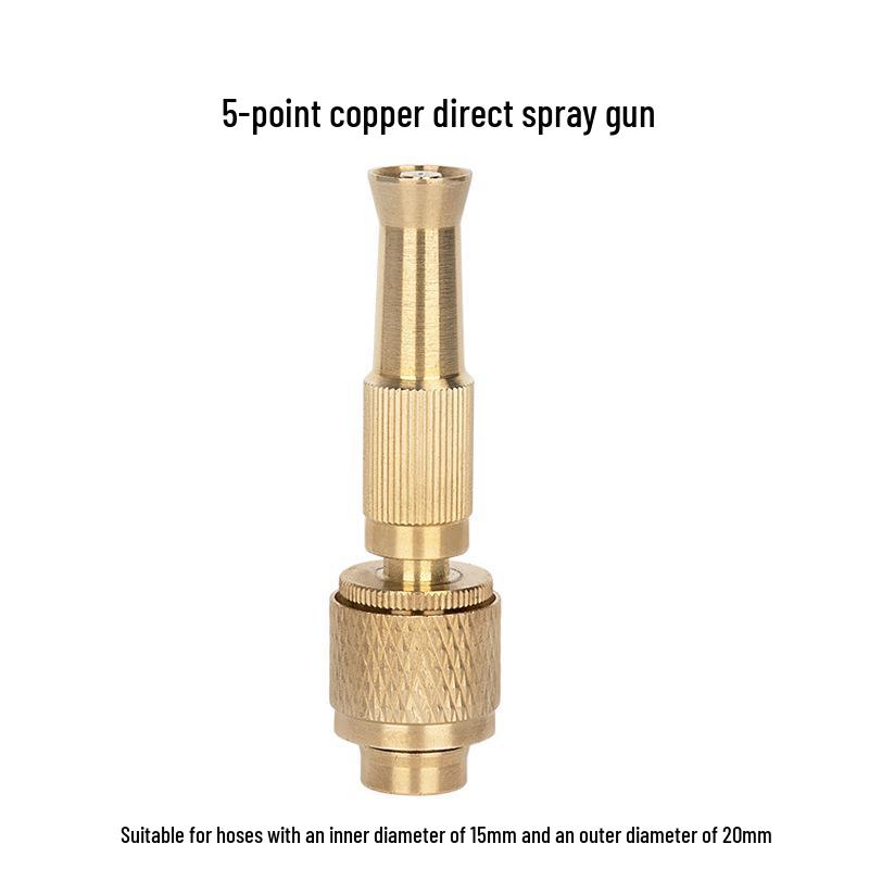 Mosiężna dysza i szczotka do mycia samochodu pod wysokim ciśnieniem