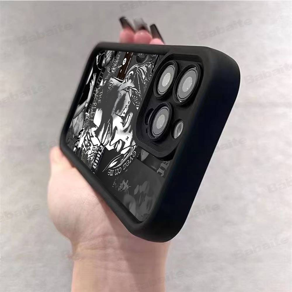 2Pac Hip Hop Singer Phone Case For IPhone 17 16 15 14 13 12 11 Pro Max Mini Plus Soft TPU Back Cover