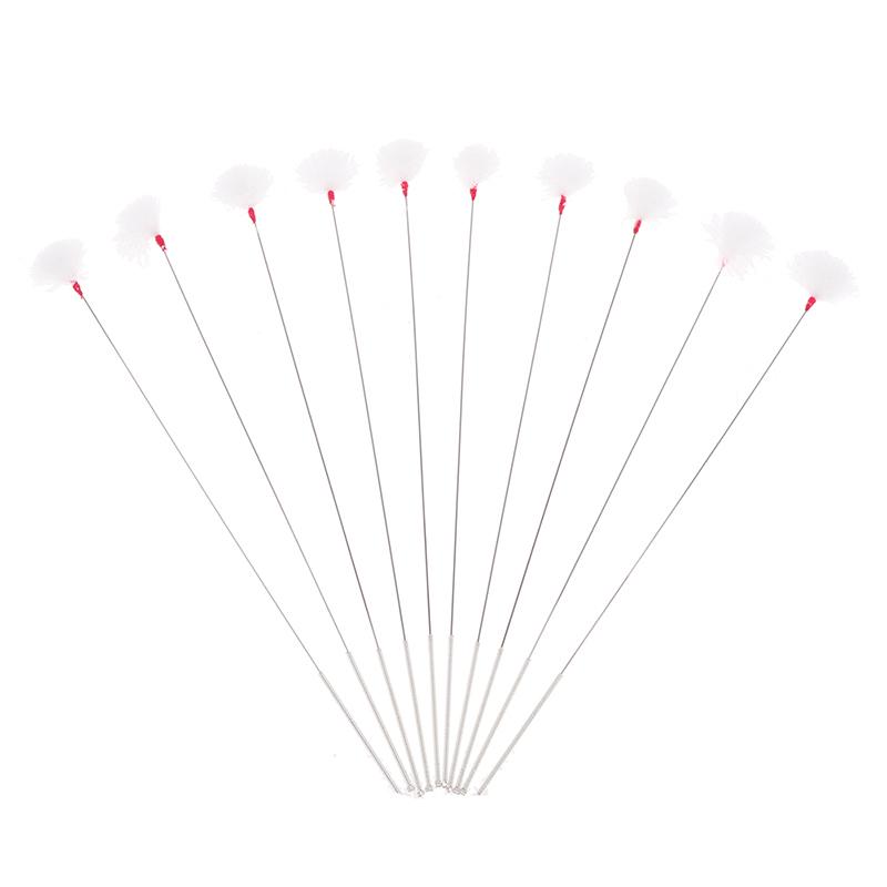 10Pcs Goose Feather Earpick Wax Remover Curette Ear Dig Tool Spoon Cleaner Stick