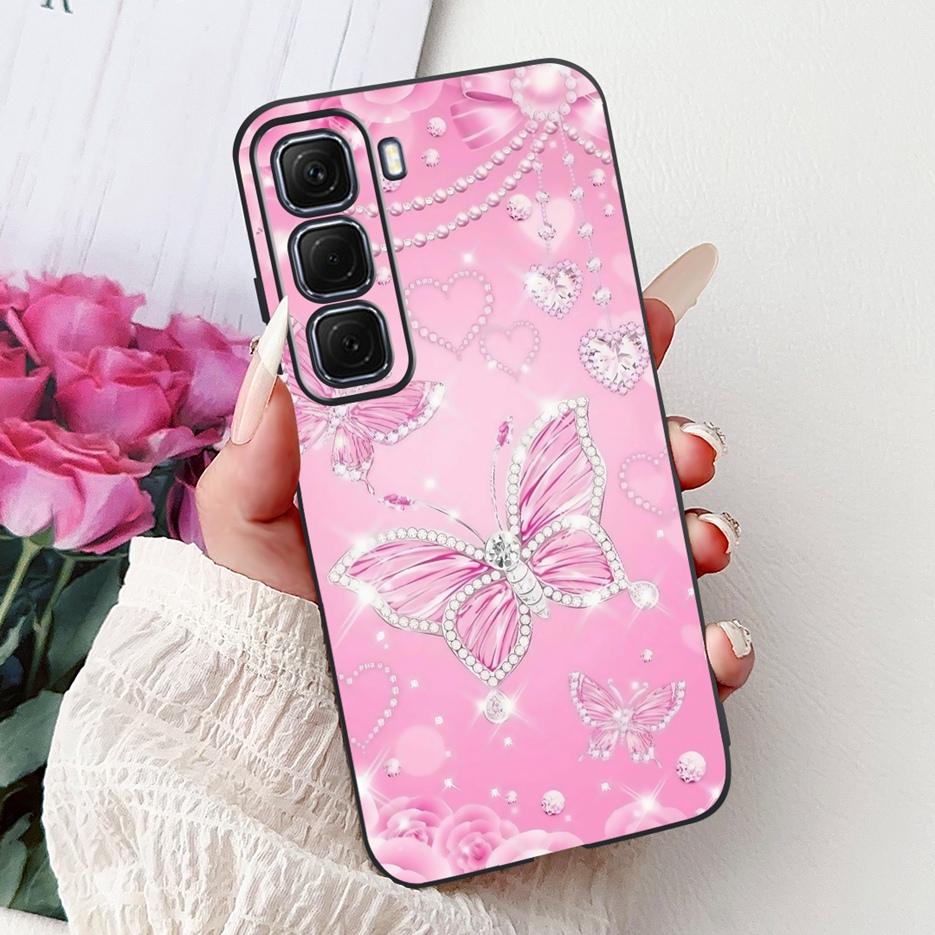 Hülle für Infinix Hot 50 Pro Plus X6880, niedliches Koi-Motiv, weiche TPU-Handyhülle für Infinix Hot 50, Hot50 Pro 4G X6881 und X6882