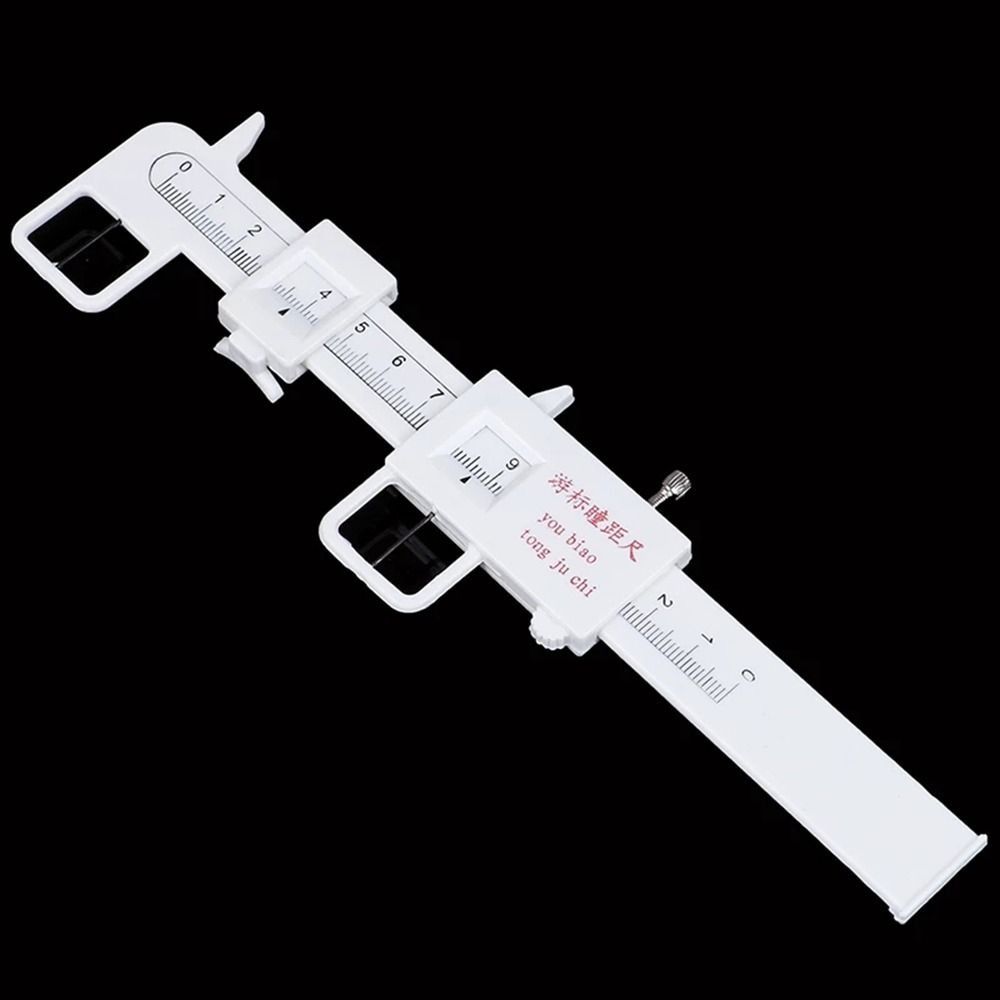Plastic Pupil Distance Meter White Pupil Measurement Tool  Hospital, Pharmaceutical