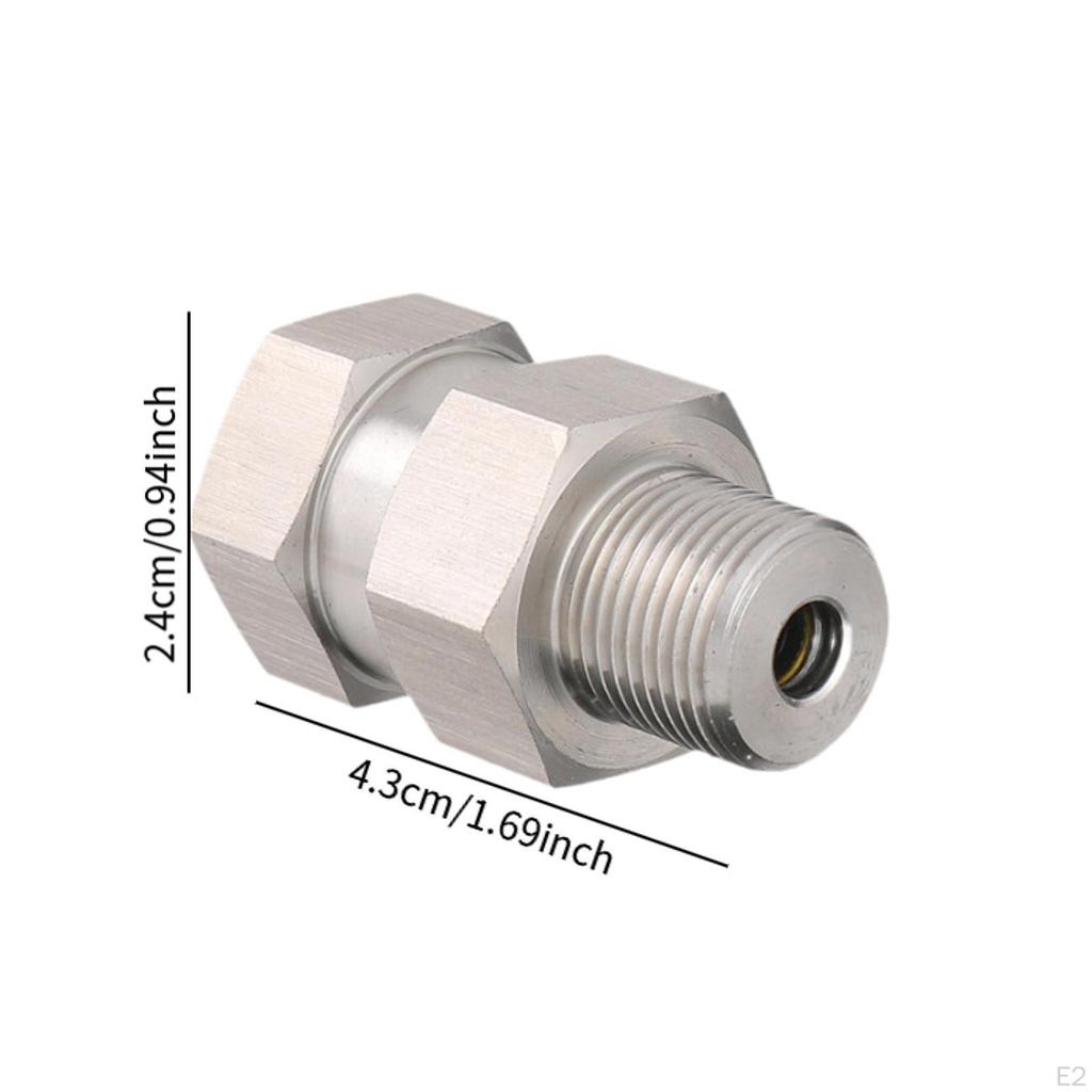 3/8 Inch Pressure Washer Swivel Joint Anti Twist Quick Connect Stainless Steel Directly Replace Wear
