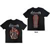 Hollywood Vampires Unisex T-Shirt: Karikaturen (Zurück drucken) (Klein)
