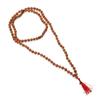 5 Mukhi Rudraksha Mala 108+1 Beads | Certified 7mm Beads | Spiritual Protection, Focus & Positivity | Lord Kal