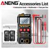 ANENG M114 Digital Multimeter + BT173 Battery Tester 4000 Counts Auto Ranging NCV Backlight Electrical Tool Kit