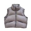 Winter New Down Vest Women's Short Thickened Warm White Duck Down Fashionable High-end Vest Tide